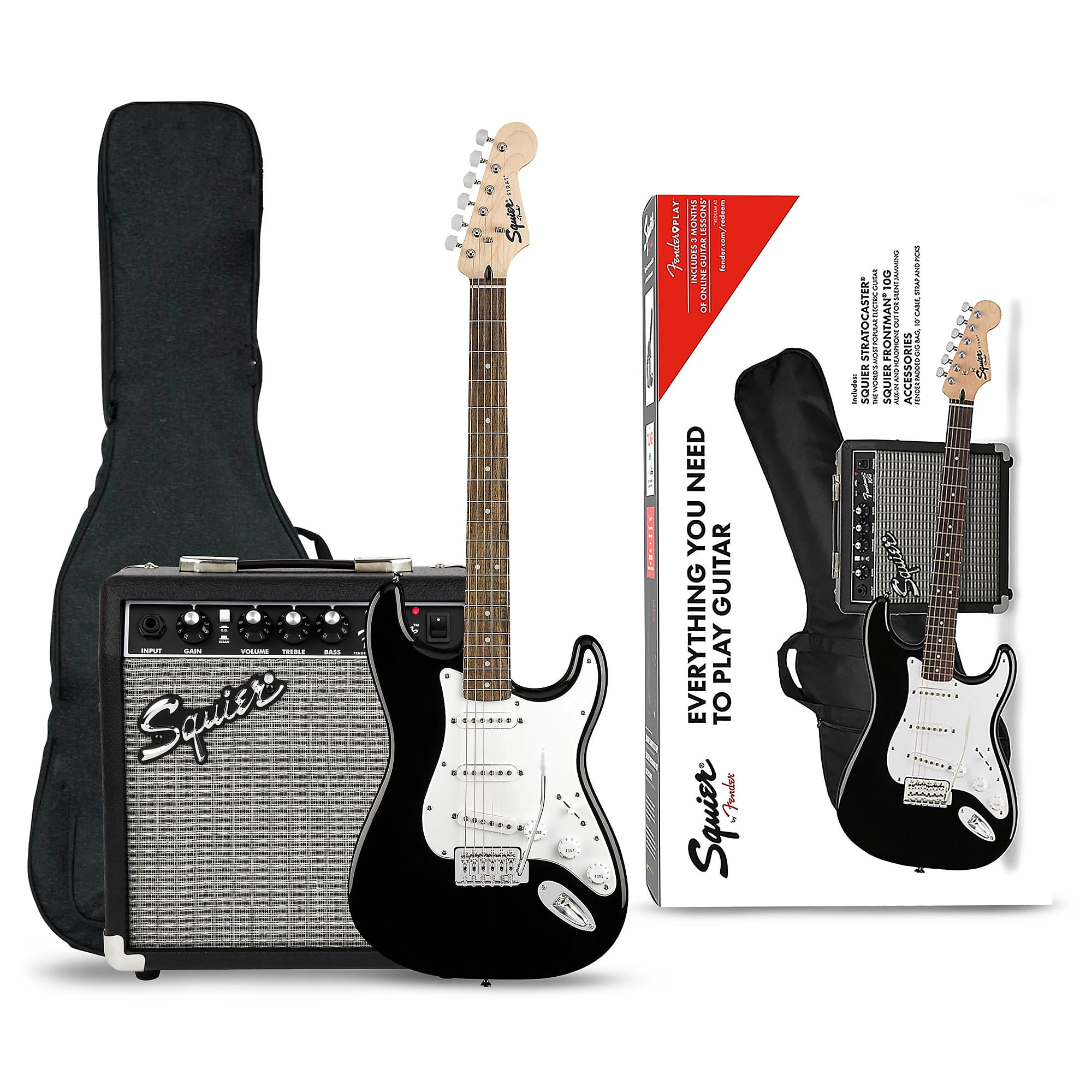 Электрогитара FENDER Squier Stratocaster Pack - купить в Воронеже в  интернет-магазине Pult.ru