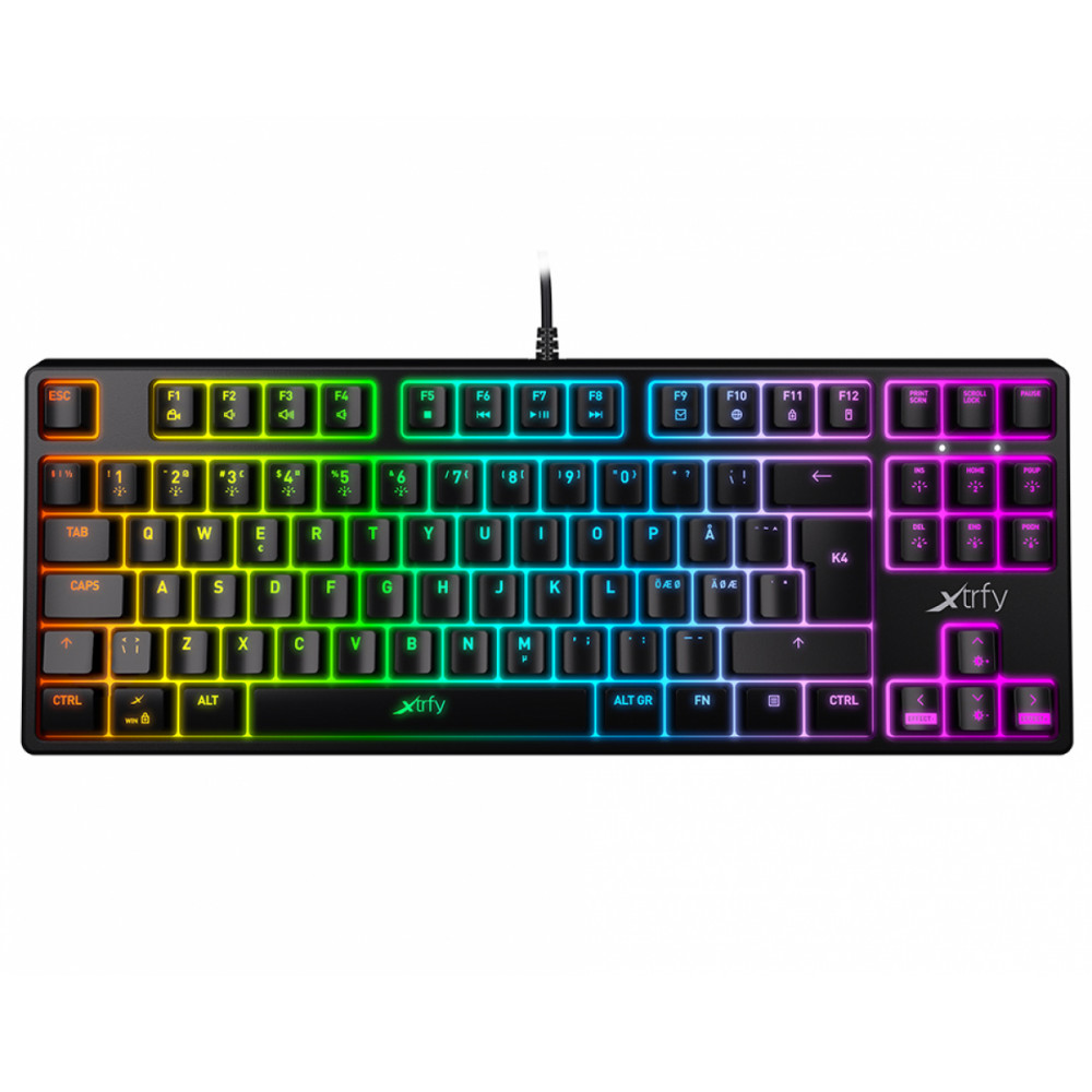 Игровая механическая клавиатура Xtrfy XG-K4-RGB-TKL-R-RUS - купить в  Воронеже в интернет-магазине Pult.ru